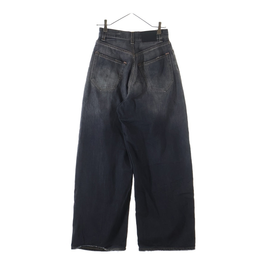 Acne Studios(アクネ ストゥディオズ) 23AW FN Black Trafalgar Super Baggy Fit Jeans ペイント加工 トラファルガー スーパーバギーフィットジーンズ デニムパンツ ブラック A00514