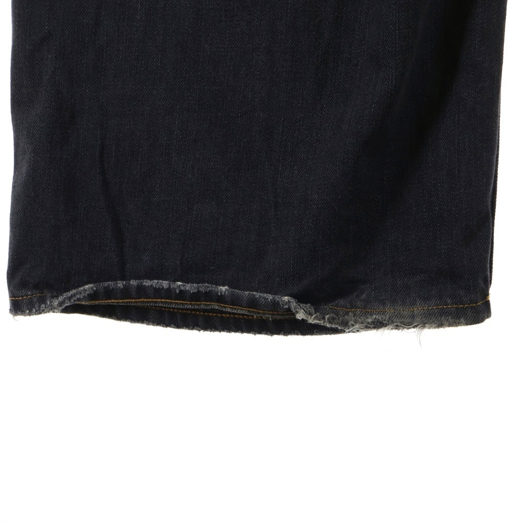 Acne Studios(アクネ ストゥディオズ) 23AW FN Black Trafalgar Super Baggy Fit Jeans ペイント加工 トラファルガー スーパーバギーフィットジーンズ デニムパンツ ブラック A00514