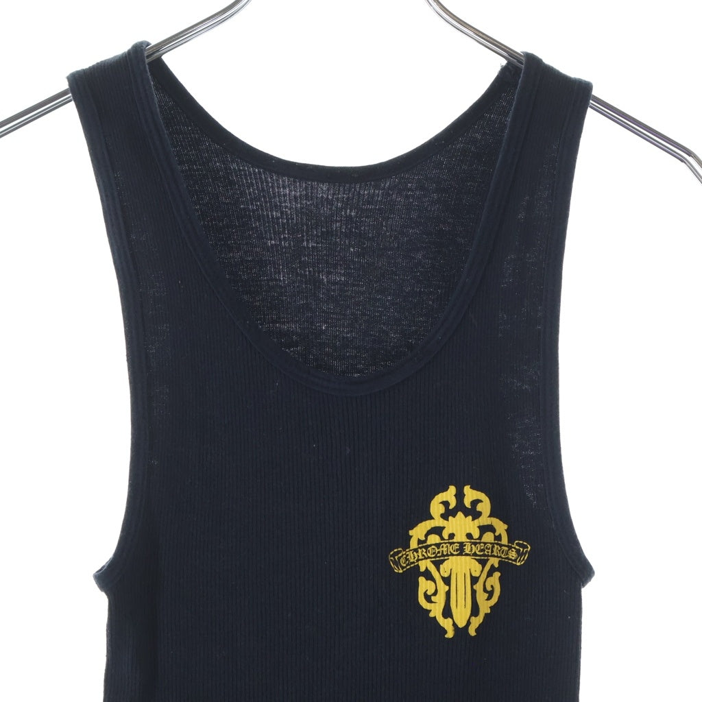 CHROME HEARTS(クロムハーツ) VINE DAGGER ヴァインダガー タンクトップ ノースリーブシャツ ブラック