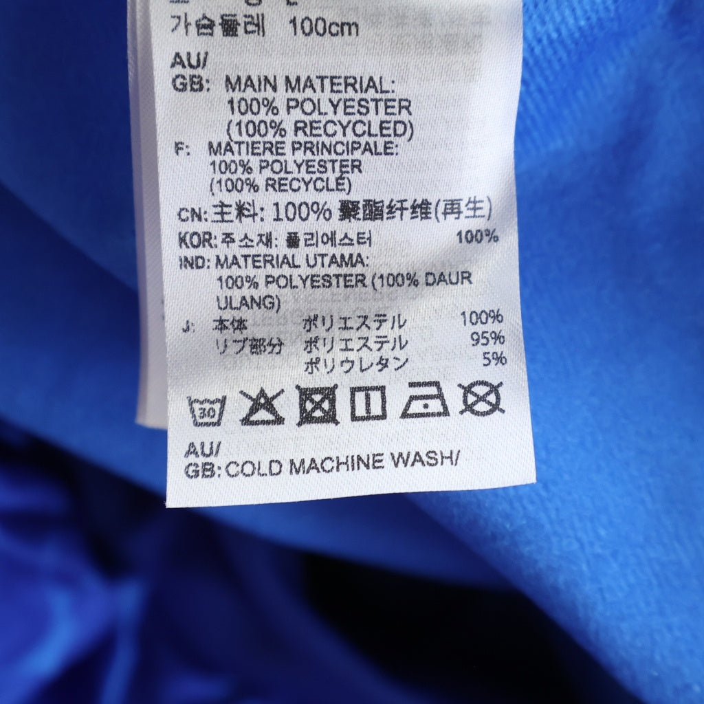 A BATHING APE(アベイシングエイプ) ×adidas FIREBIRD TRACK TOP AOP ×アディダス ファイヤーバード ABCカモ柄 サイドライン ジップアップトラックジャケット ブルー JN7118