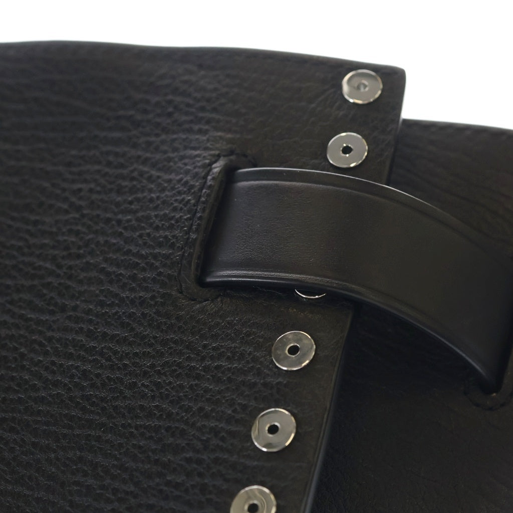 ALEXANDER WANG(アレキサンダーワン) Studded Attica Chain Satchel スタッズ アッティカ チェーンサッチェル ハンドショルダーバッグ ブラック レディース