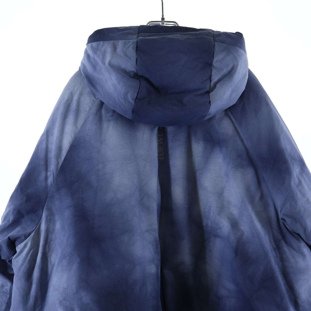 LOEWE ロエベ ×on Tie-dye technical puffer jacket タイダイ柄 テクニカルジップアップダウンジャケット ブルー 1ME12122920 LOEWE(ロエベ) ×on Tie-dye technical puffer jacket タイダイ柄