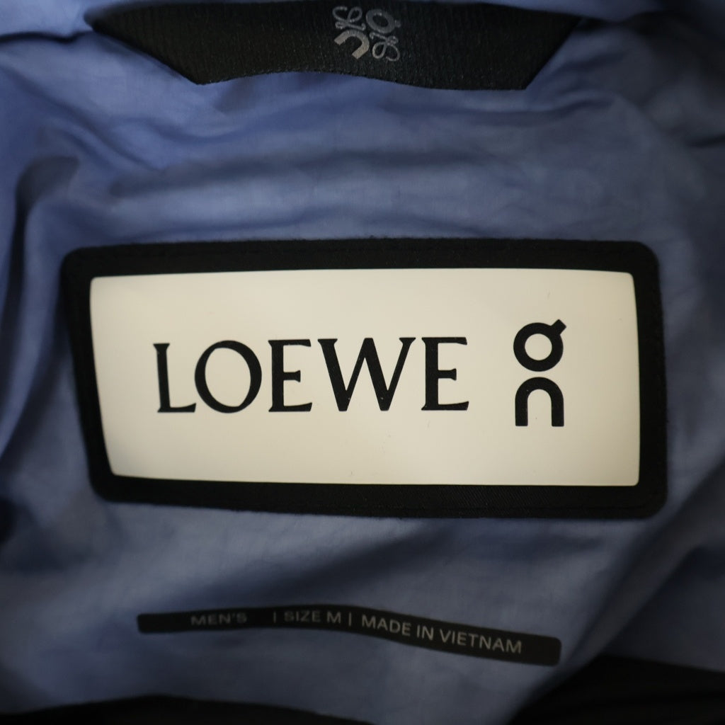 LOEWE(ロエベ) ×on Tie-dye technical puffer jacket タイダイ柄 テクニカルジップアップダウンジャケット ブルー 1ME12122920