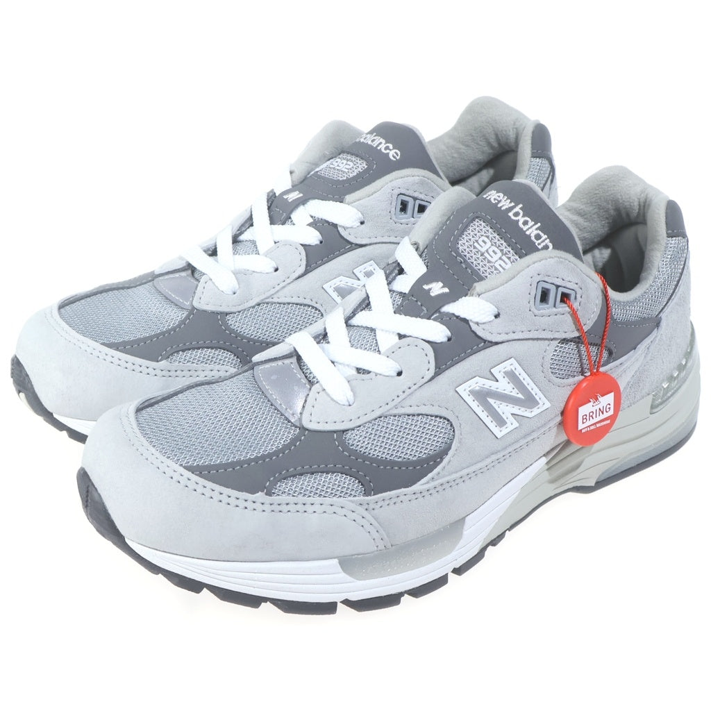 New Balance(ニューバランス) Made in USA 992 Core ローカットスニーカー グレー U992GY