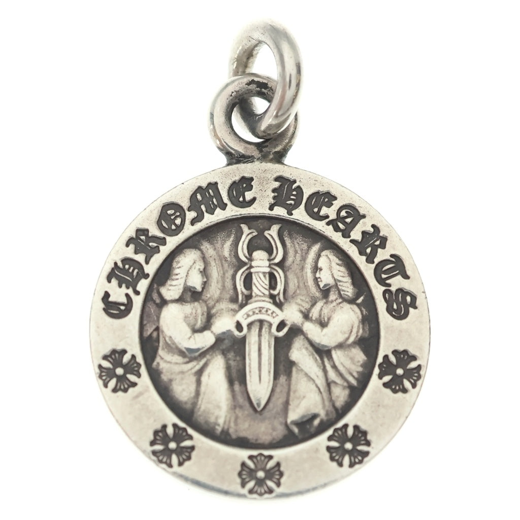 CHROME HEARTS(クロムハーツ) CHRM ANGL MDL V1 エンジェルメダルチャーム ペンダントトップ シルバーBCA229