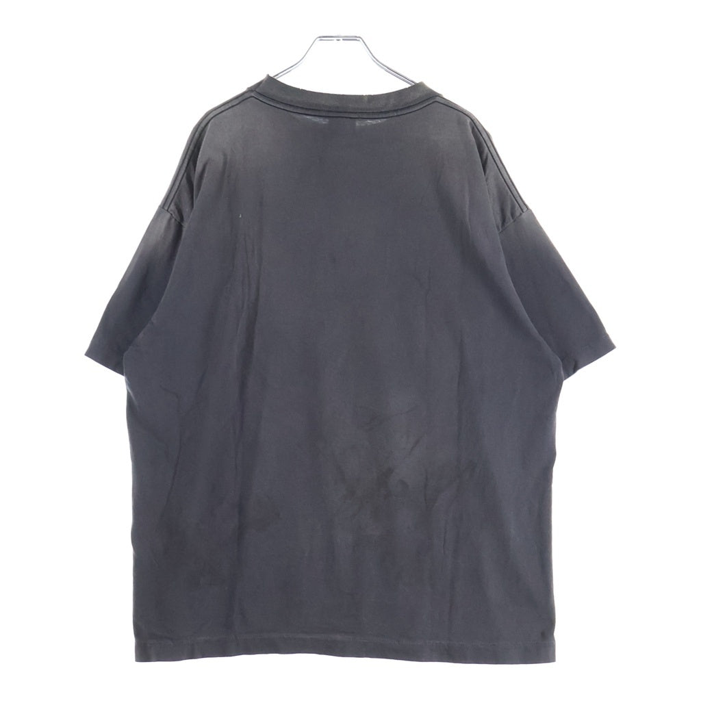 SAINT MICHAEL(セントマイケル) 25SS ×NEIGHBORHOOD STHD.HOOD TEE ネイバーフッド クルーネック半袖Tシャツカットソー グレー SM-HR8-0000-C69