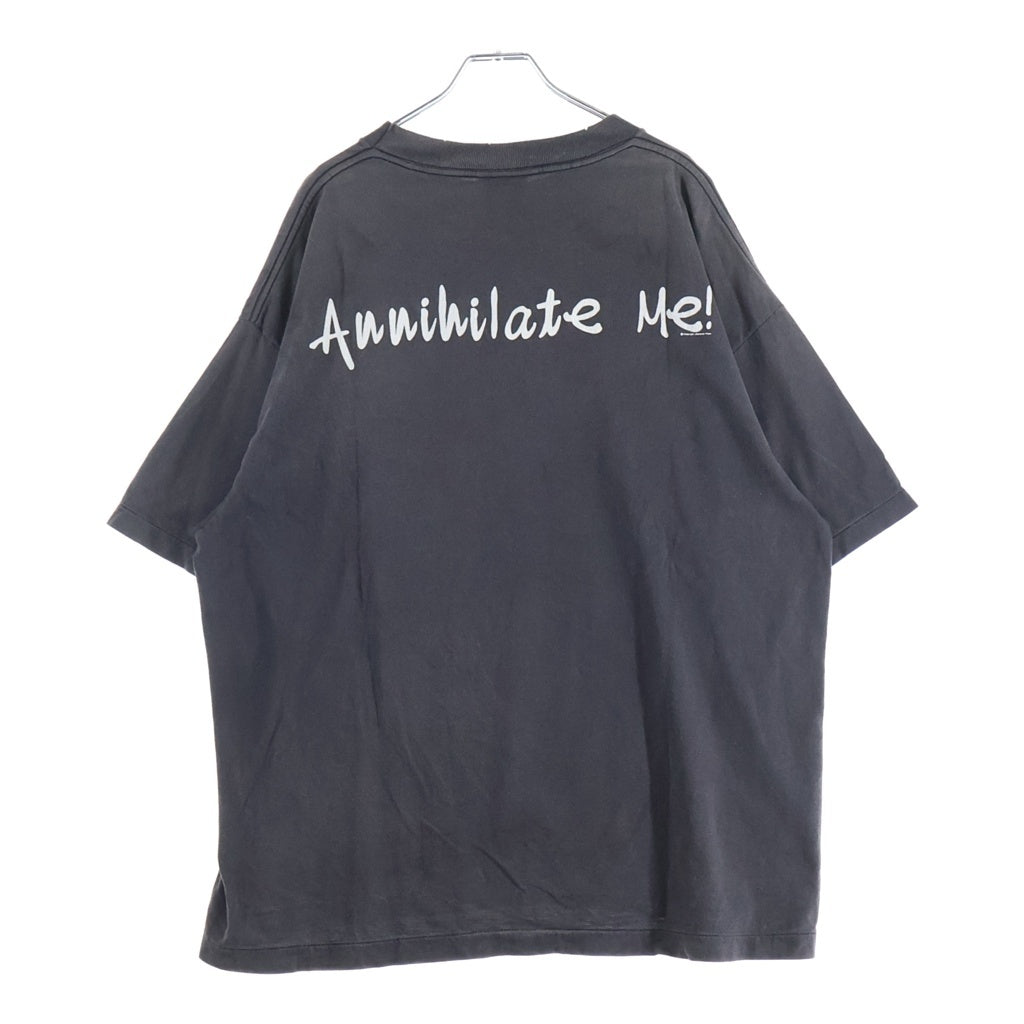 SAINT MICHAEL(セントマイケル) 24AW SS TEE クルーネック半袖Tシャツカットソー グレー SM-YS1-0000-001