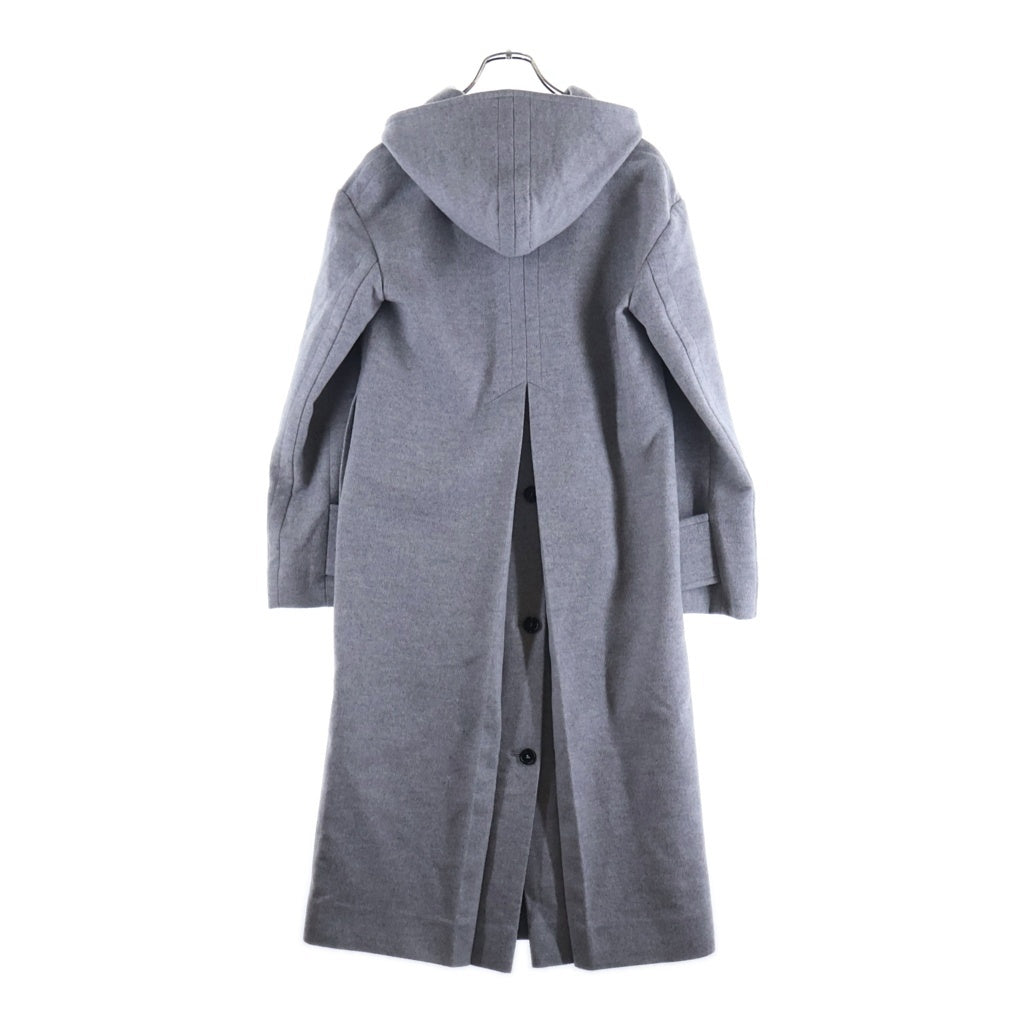 LOEWE(ロエベ) HOODED WOOL COAT フーデッド ウールコート グレー