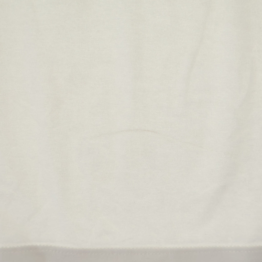 PRADA(プラダ) ラバーロゴデザイン クルーネック半袖Tシャツカットソー ホワイト SJN250 R192 710