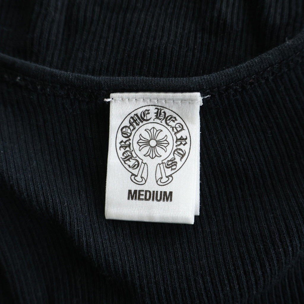 CHROME HEARTS(クロムハーツ) OLD FOTI 両面プリント クルーネックタンクトップ ブラック