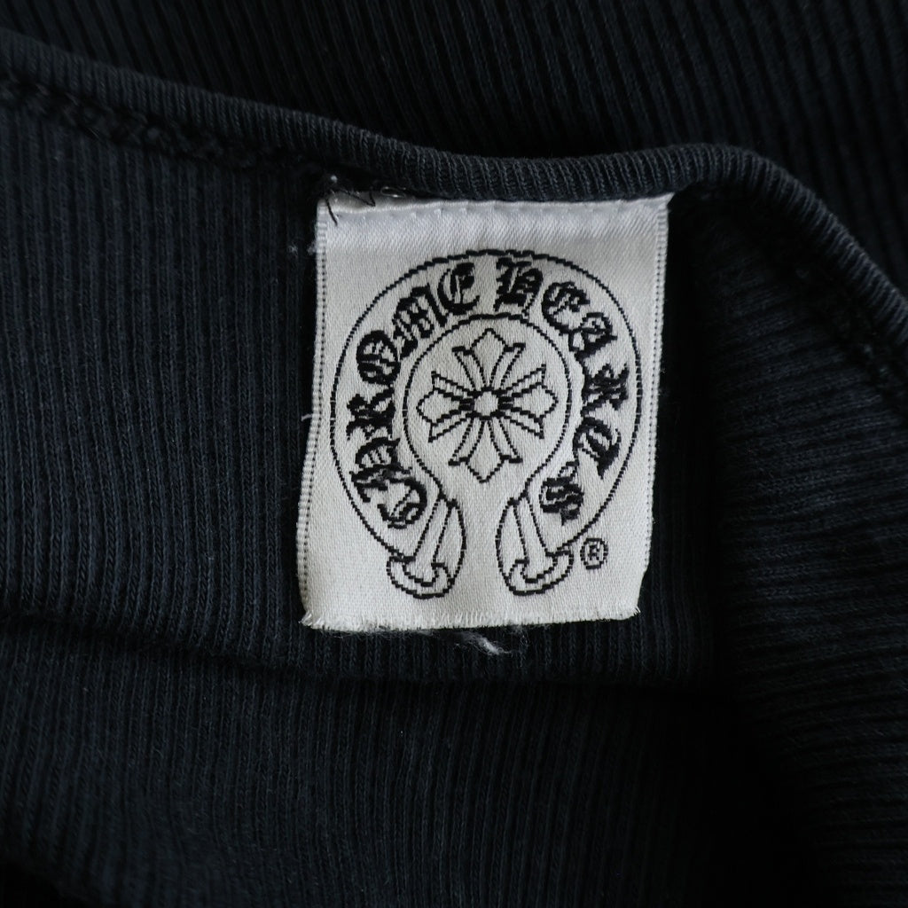 CHROME HEARTS(クロムハーツ) OLD ×Kyosuke Himuro 氷室京介 バックCHクロス クルーネックタンクトップ ブラック