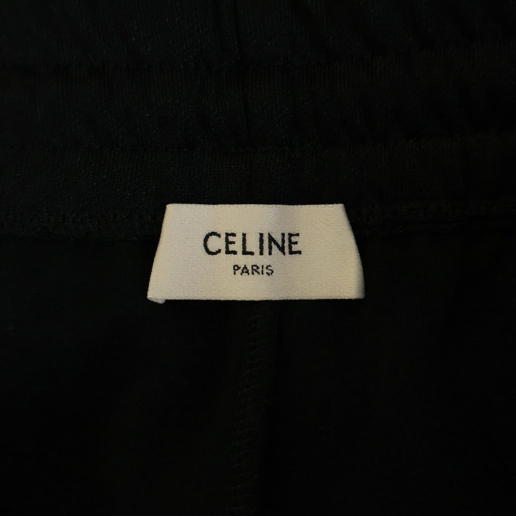 CELINE(セリーヌ) トリオンフ ダブルフェイス ジョガートラックパンツ ブラック 2Z555021W.38AW レディース