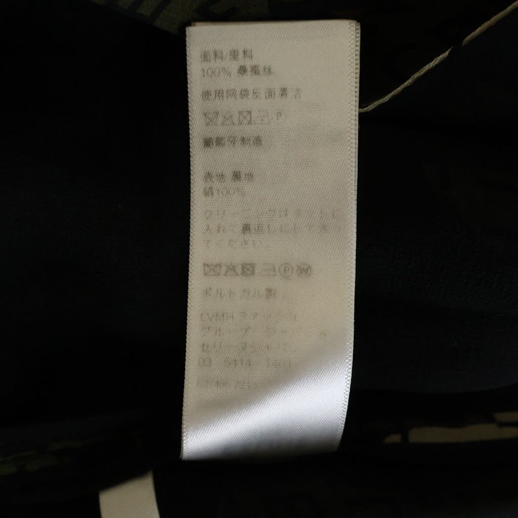 CELINE(セリーヌ) ゴールドボタン 総柄シルクワンピース カモ レディース 2R88E361R