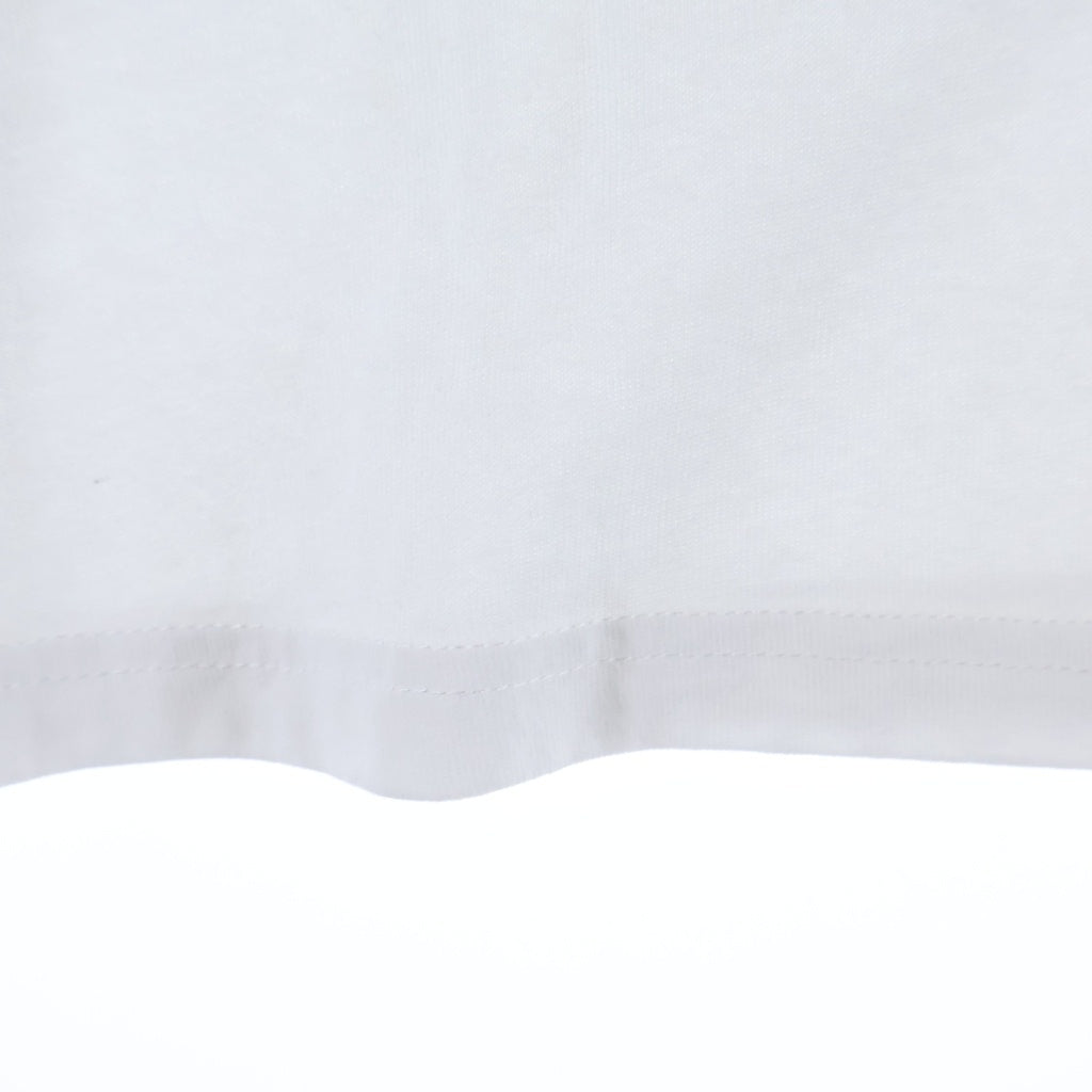 ALEXANDER WANG(アレキサンダーワン) Puff Logo Baby Tee パフロゴ クルーネック半袖Tシャツカットソー ホワイト/ピンク レディース 1CC1261270
