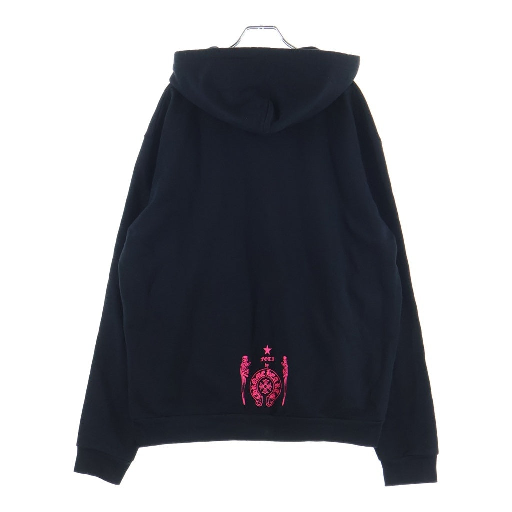 CHROME HEARTS(クロムハーツ) FOTI MISS LERLENE フォティ ミスラーレン スウェットプルオーバーパーカー ブラック/ピンク