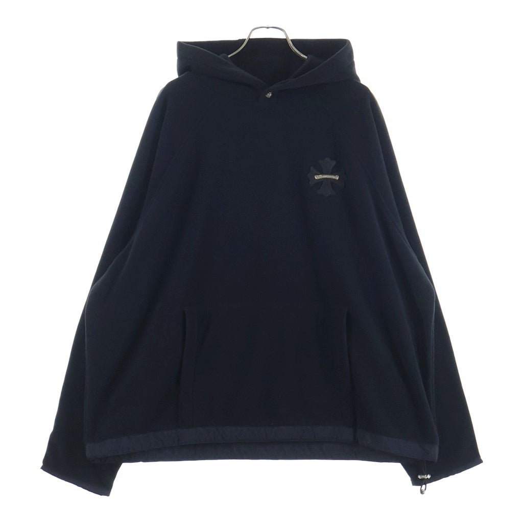 CHROME HEARTS(クロムハーツ) GRP Y NOT DETENTION CHパッチ プルオーバーフリースパーカー ブラック
