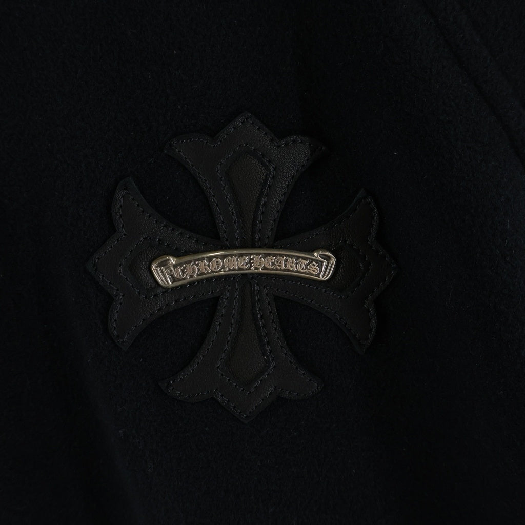 CHROME HEARTS(クロムハーツ) GRP Y NOT DETENTION CHパッチ プルオーバーフリースパーカー ブラック