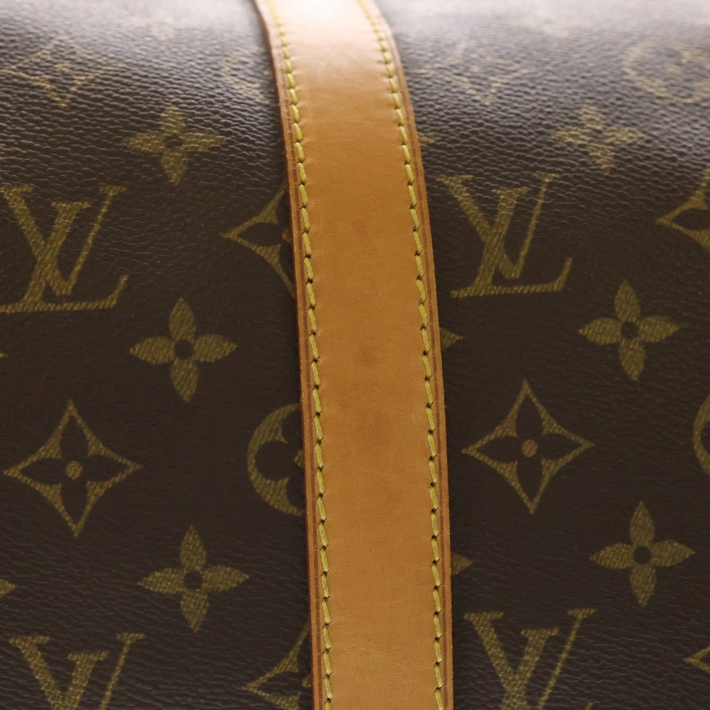 LOUIS VUITTON(ルイヴィトン) モノグラム キーポルバンドリエール50 レザーハンドショルダーボストンバッグ ブラウン M41416 レディース