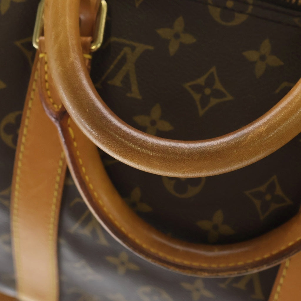 LOUIS VUITTON(ルイヴィトン) モノグラム キーポルバンドリエール50 レザーハンドショルダーボストンバッグ ブラウン M41416 レディース