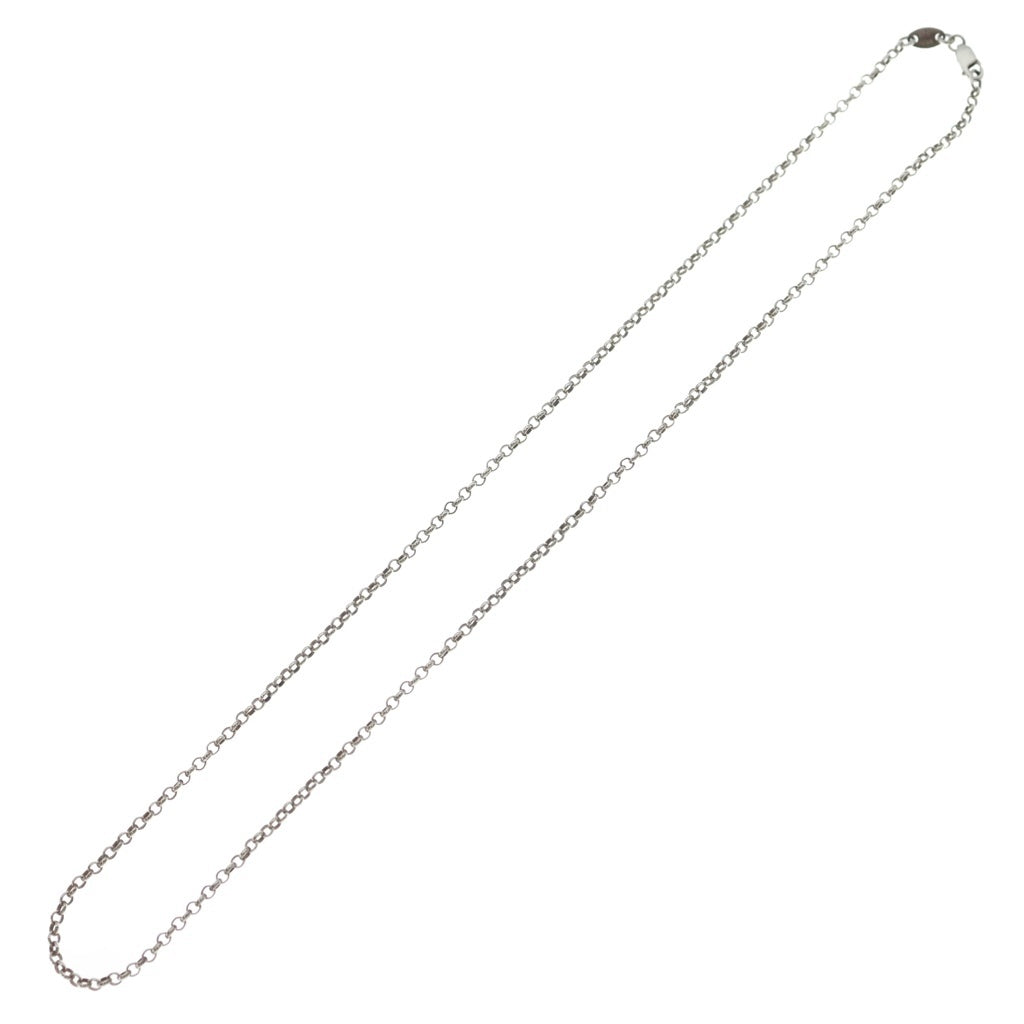 CHROME HEARTS(クロムハーツ) NECKCHAIN R18 ロールチェーンネックレス 18inch シルバー BCA083