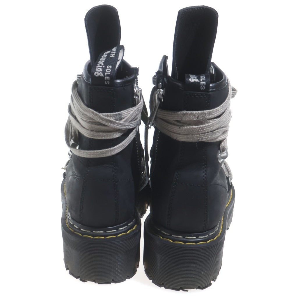 Dr.Martens(ドクターマーチン) ×Rick Owens 1460 Quad Sole Mega Lace Boot リックオウエンス メガレースブーツ ブラック 41818001