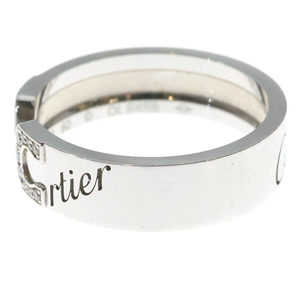 Cartier(カルティエ) K18WG C2リング ダイヤモンド 2007年 クリスマス限定 ホワイトゴールド