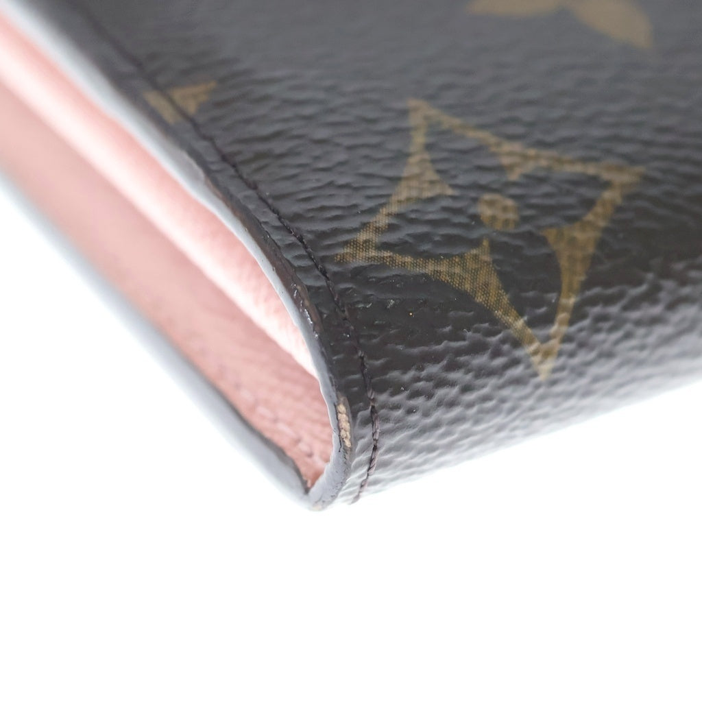 LOUIS VUITTON(ルイヴィトン) モノグラム ポルトフォイユ サラ ロングウォレット 長財布 ブラウン/ピンク M62235 レディース
