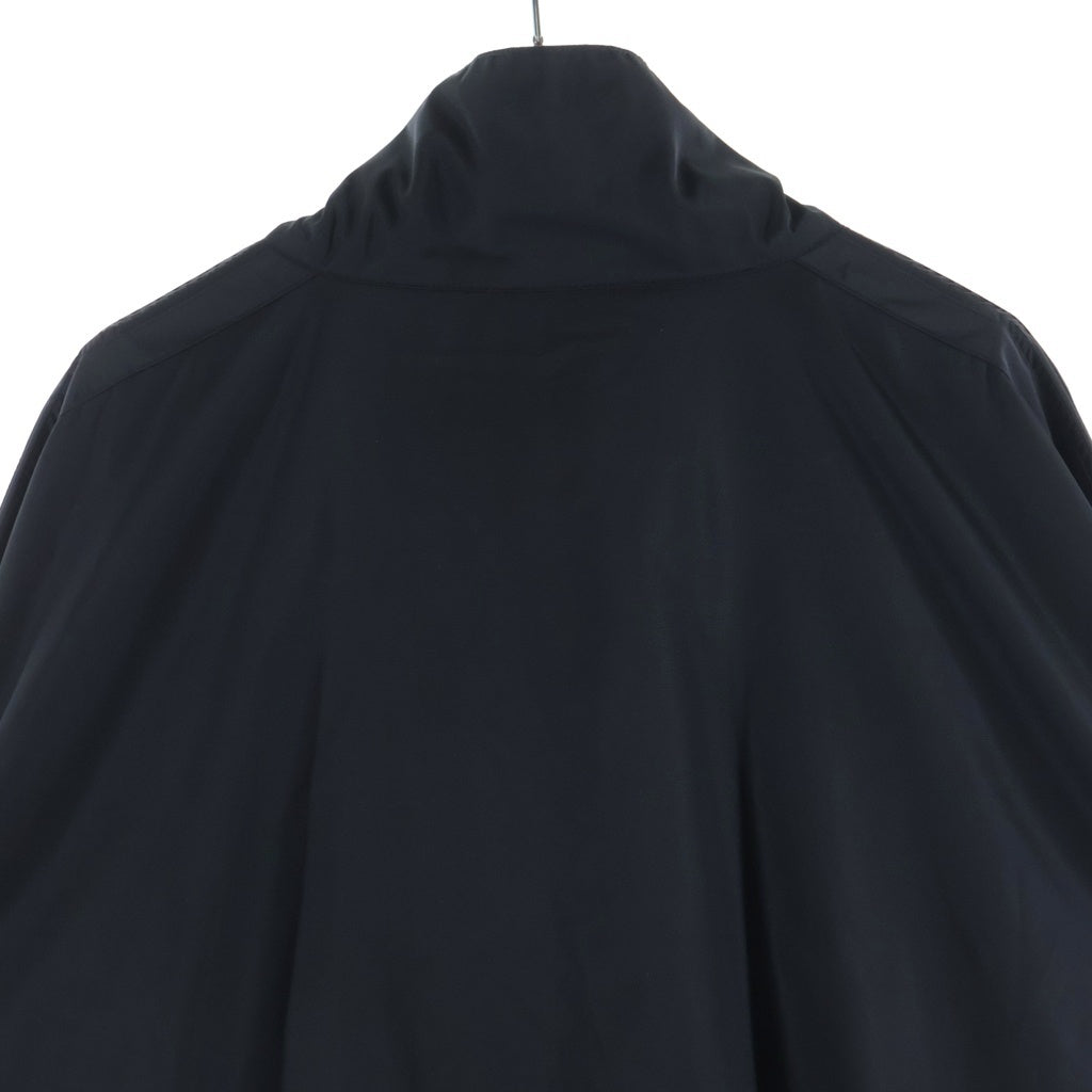 BALENCIAGA(バレンシアガ) UNISEX BLOUSON JACKET フロントロゴ ジップアップ ブルゾンジャケット ブラック/ホワイト 725302 TP006