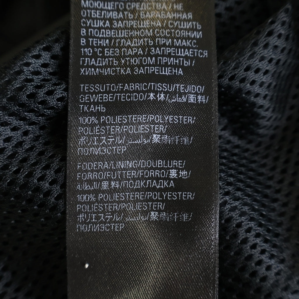 BALENCIAGA(バレンシアガ) UNISEX BLOUSON JACKET フロントロゴ ジップアップ ブルゾンジャケット ブラック/ホワイト 725302 TP006