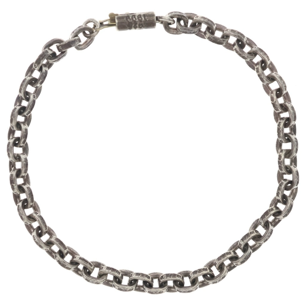 CHROME HEARTS(クロムハーツ) PAPER CHAIN ペーパーチェーン ブレスレット シルバー BCA178