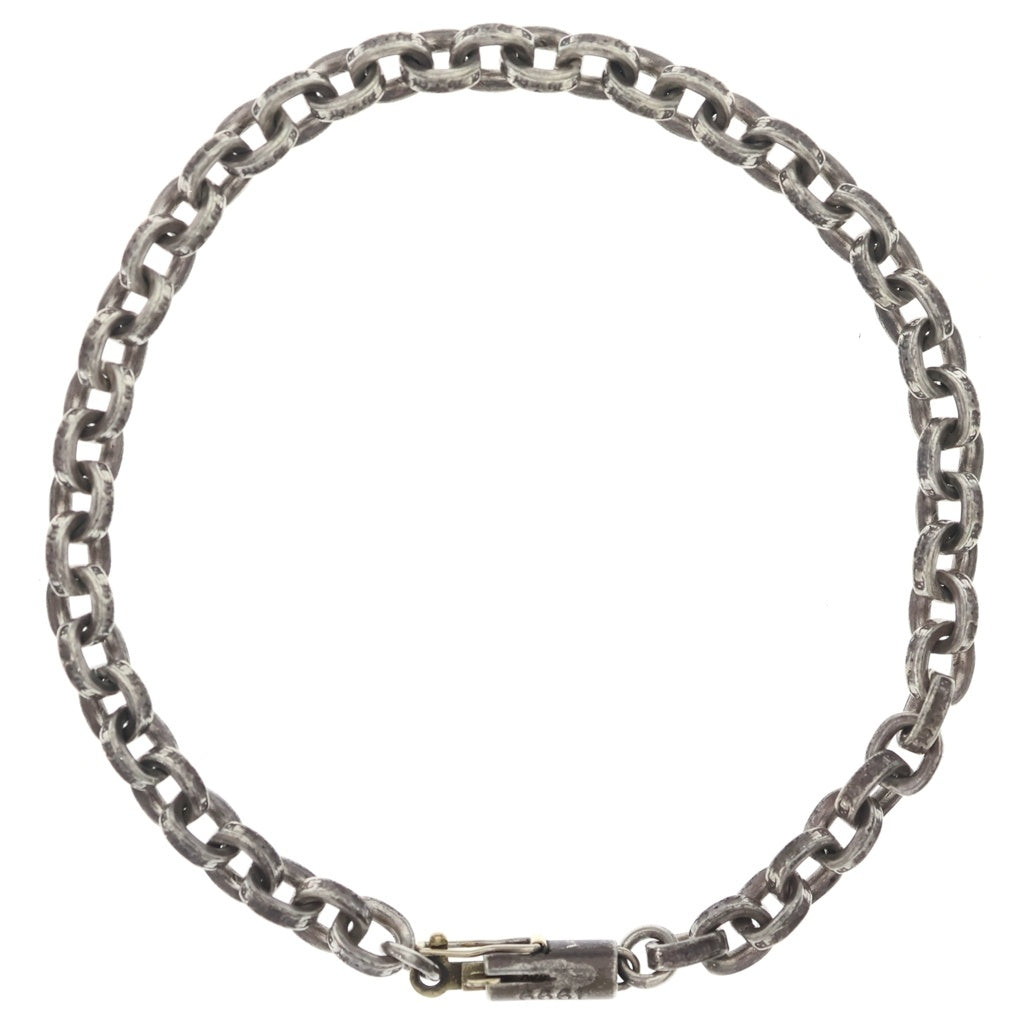 CHROME HEARTS(クロムハーツ) PAPER CHAIN ペーパーチェーン ブレスレット シルバー BCA178