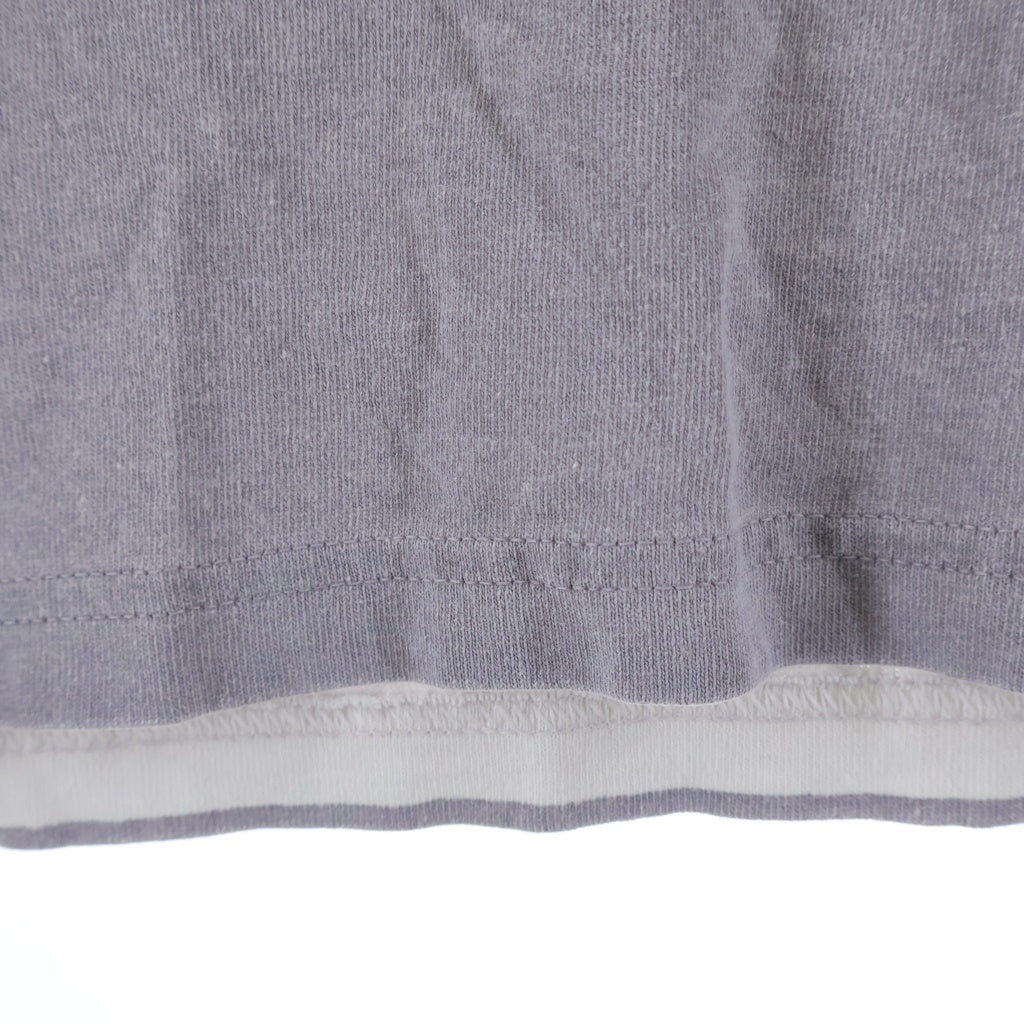 STUSSY(ステューシー) Burly Stone Washed Tee バーリーストーン ウォッシュド加工 クルーネック半袖Tシャツカットソー グレー