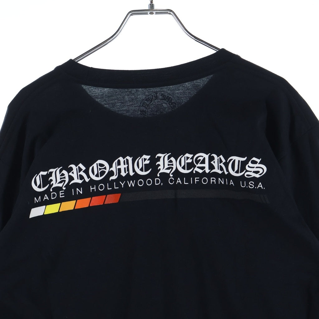 CHROME HEARTS(クロムハーツ) Boost Graphic Print ブースト グラフィックプリント クルーネック長袖Tシャツカットソー ブラック
