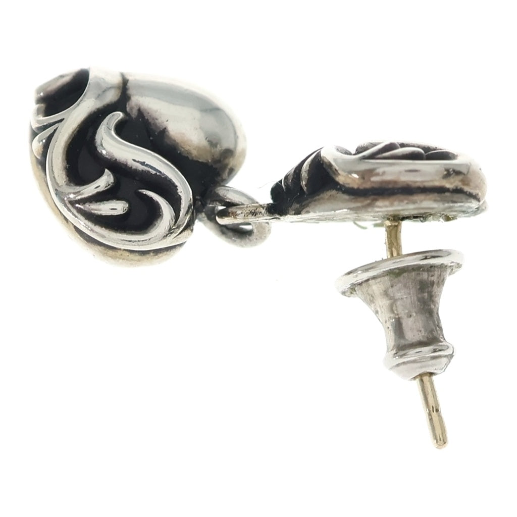 CHROME HEARTS(クロムハーツ) HEART DRP ハートドロップ ピアス シルバー