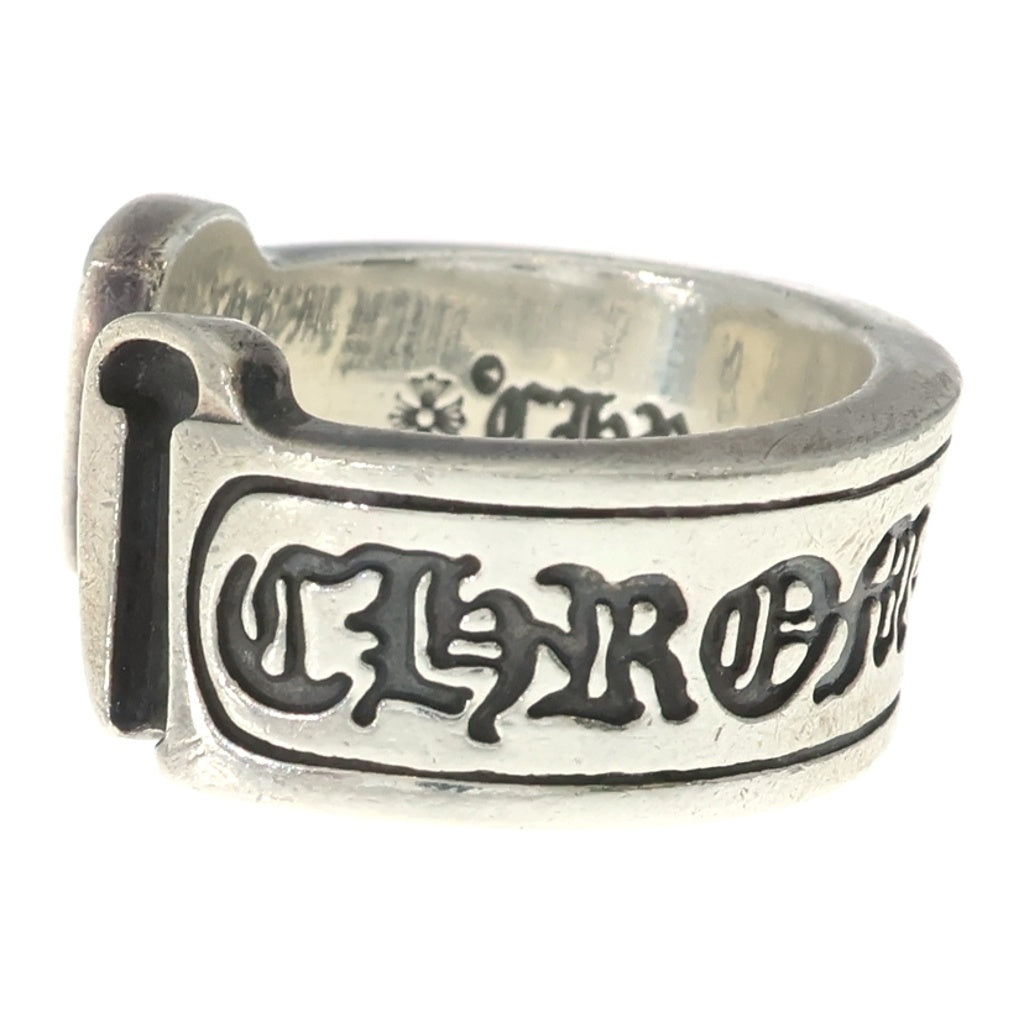 CHROME HEARTS(クロムハーツ) LG SCROLL LABEL ラージスクロールラベル リング シルバーBCA383