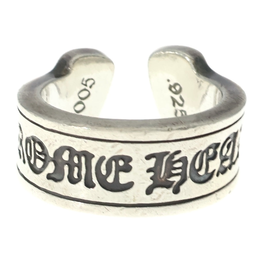 CHROME HEARTS(クロムハーツ) LG SCROLL LABEL ラージスクロールラベル リング シルバーBCA383
