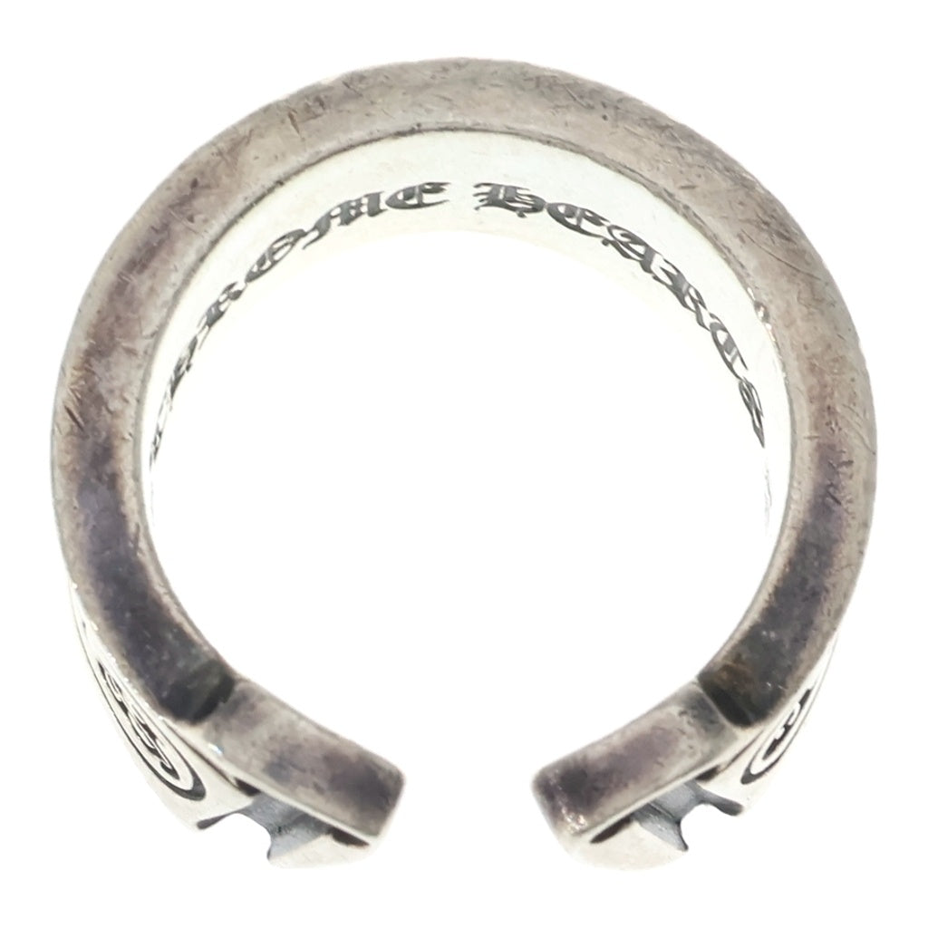 CHROME HEARTS(クロムハーツ) LG SCROLL LABEL ラージスクロールラベル リング シルバーBCA383