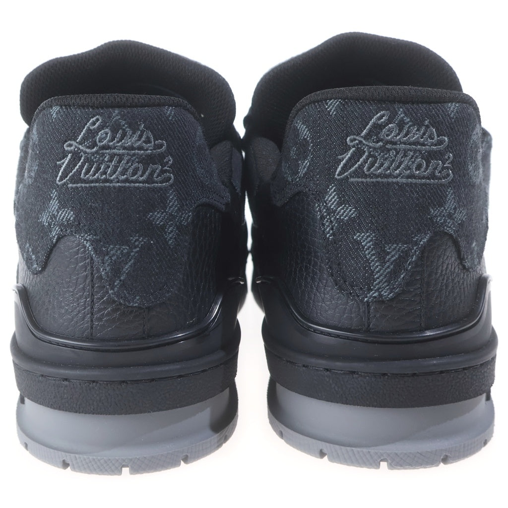LOUIS VUITTON(ルイヴィトン) ×NIGO LV TRAINER BLACK DENIM ニゴ LVトレーナーローカットスニーカー ブラック 1A9IPH