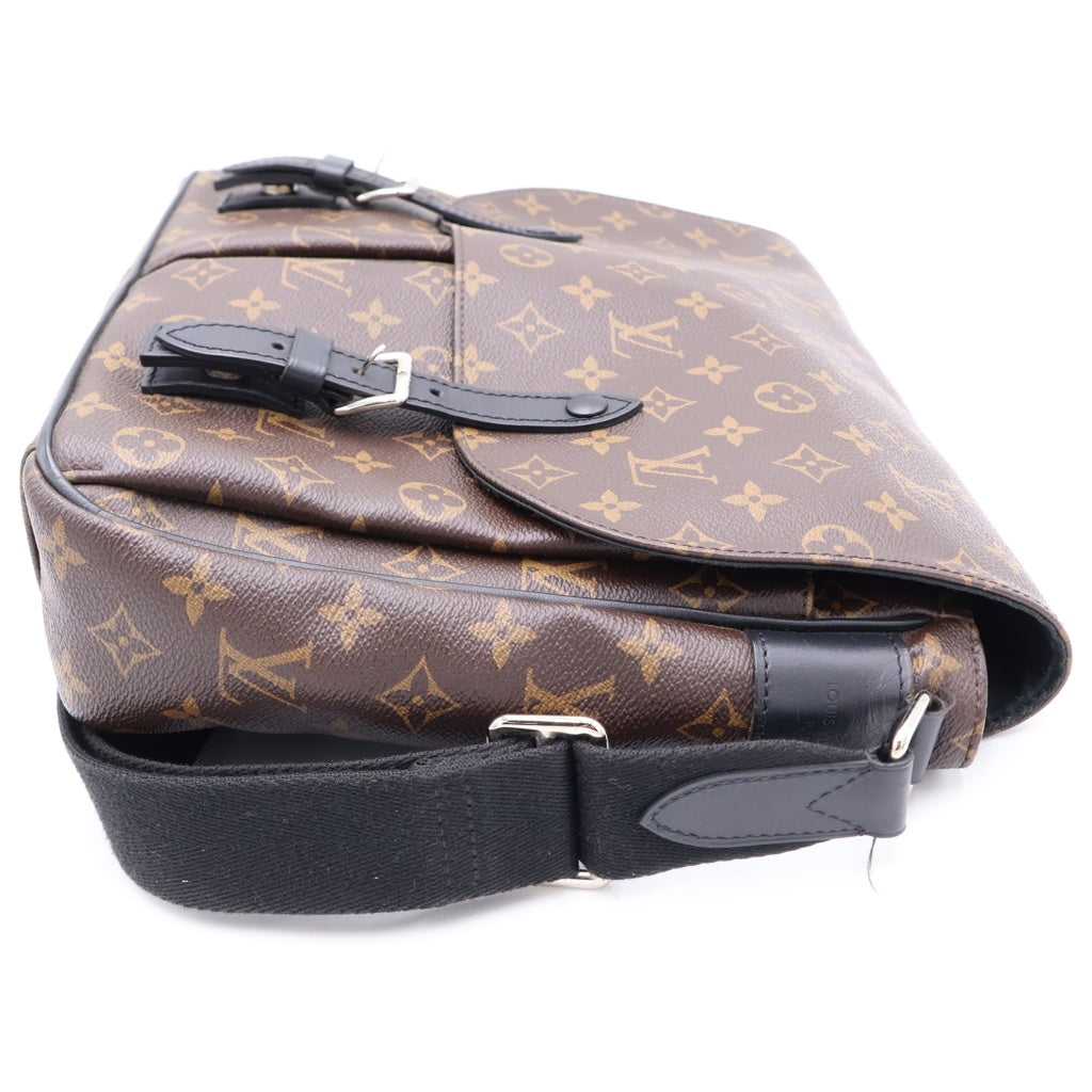 LOUIS VUITTON(ルイヴィトン) モノグラム クリストファー メッセンジャー ショルダーバッグ ブラウン M41643 レディース