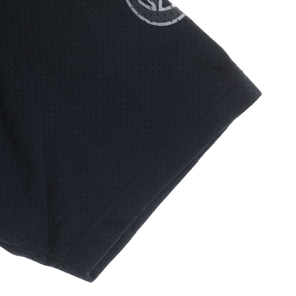 CHROME HEARTS(クロムハーツ) MESH WARM UP JERSEY CHプリントメッシュ半袖シャツ ブラック