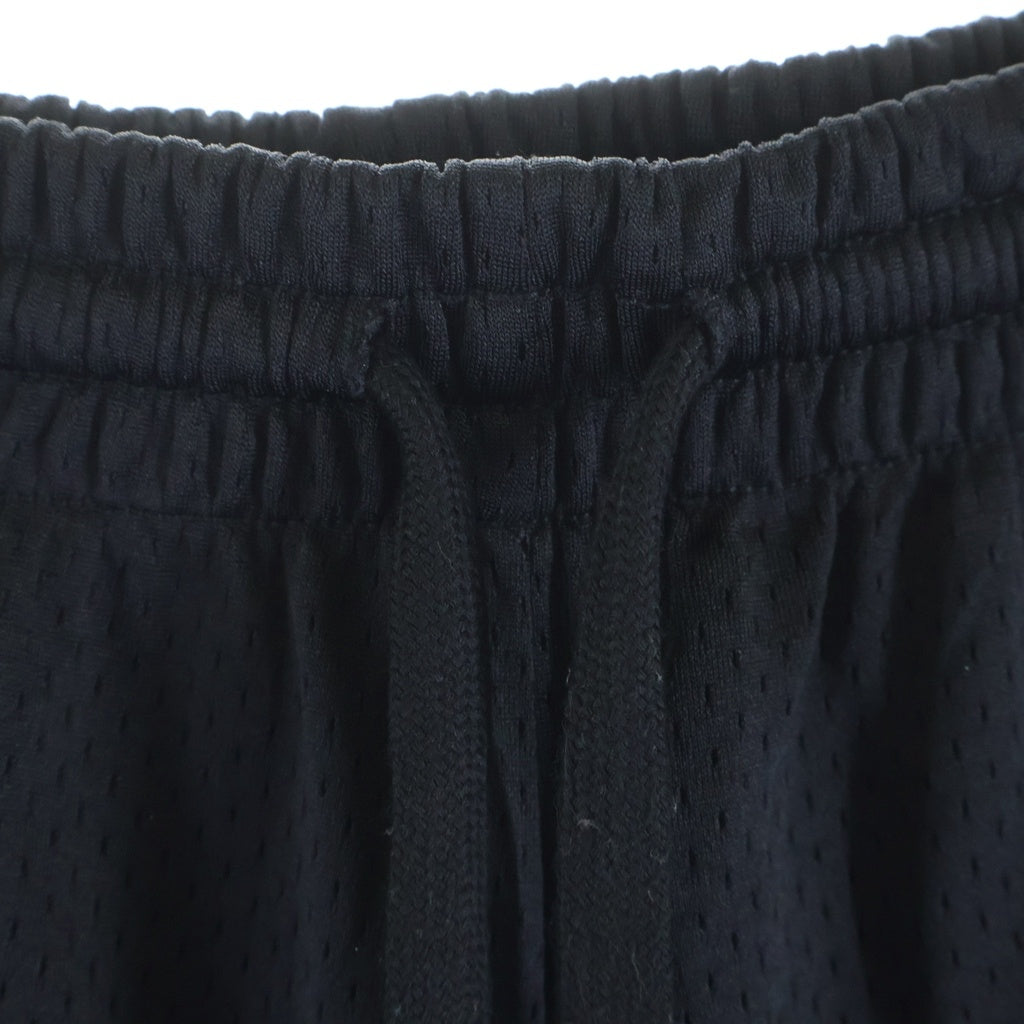 CHROME HEARTS(クロムハーツ) MESH WARM UP JERSEY CHプリントメッシュハーフパンツ ブラック