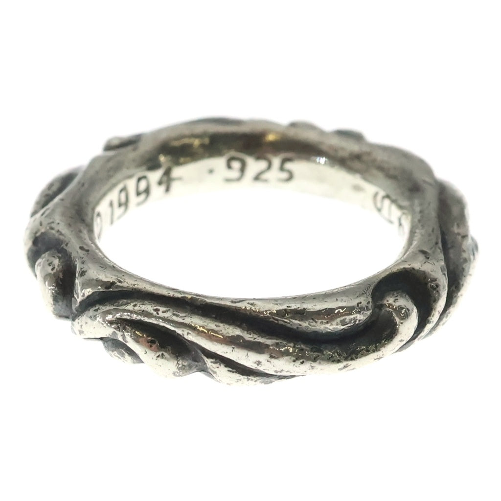 CHROME HEARTS(クロムハーツ) SCRL BAND スクロールバンド リング シルバー BCA351
