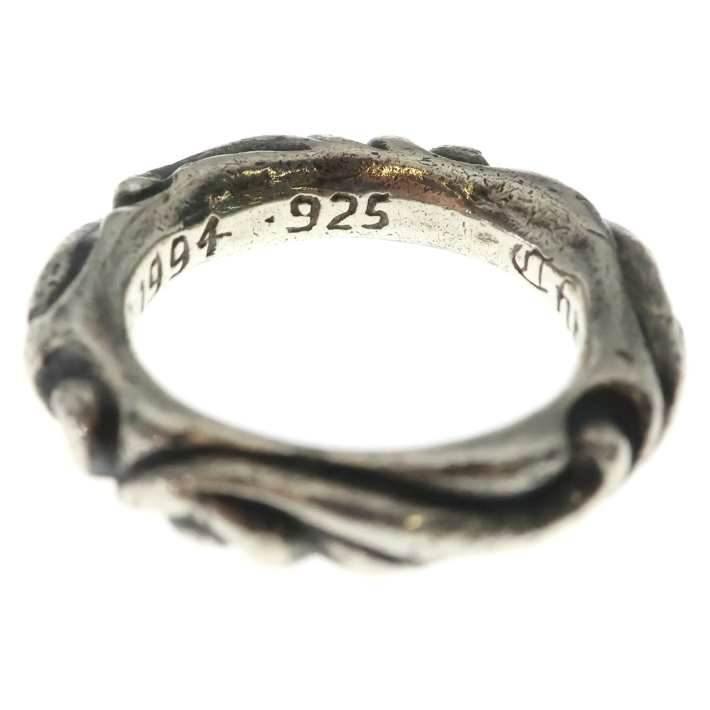 CHROME HEARTS(クロムハーツ) SCRL BAND スクロールバンド リング シルバー BCA351