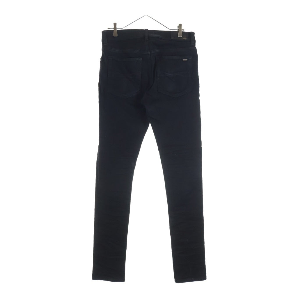 AMIRI(アミリ) Wax MX1 Jeans ワックスコーティング スキニーデニムパンツ ブラック AMDNSY1064