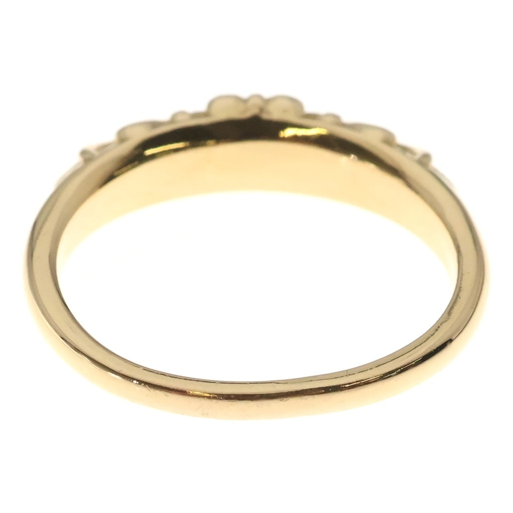 CHROME HEARTS(クロムハーツ) 22K BABYCLSC P/DIA ベイビークラシック フローラルクロスリング PAVEダイヤ ゴールド BCA055