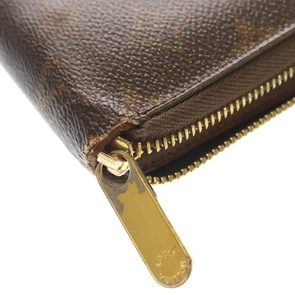 LOUIS VUITTON(ルイヴィトン) モノグラム ジッピーロングウォレット 長財布 ブラウン