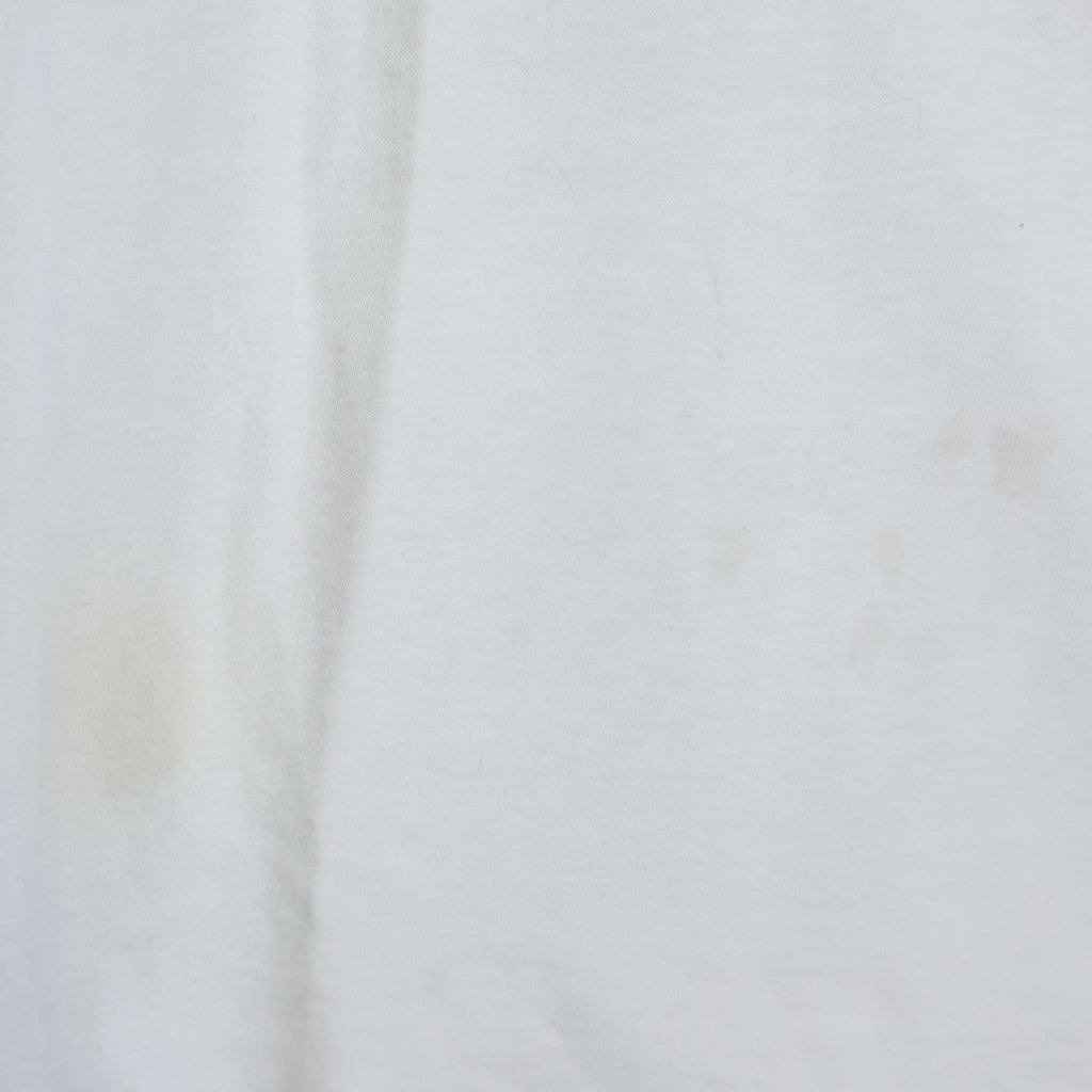 CHROME HEARTS(クロムハーツ) Neck Logo ネックロゴ クルーネック半袖Tシャツカットソー ホワイト