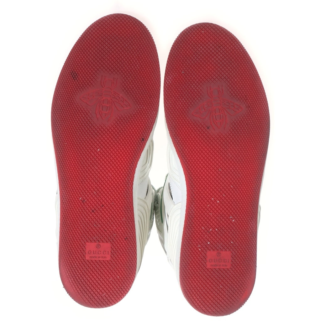 GUCCI(グッチ) GGスプリーム レザー ハイカットスニーカー ホワイト 673077
