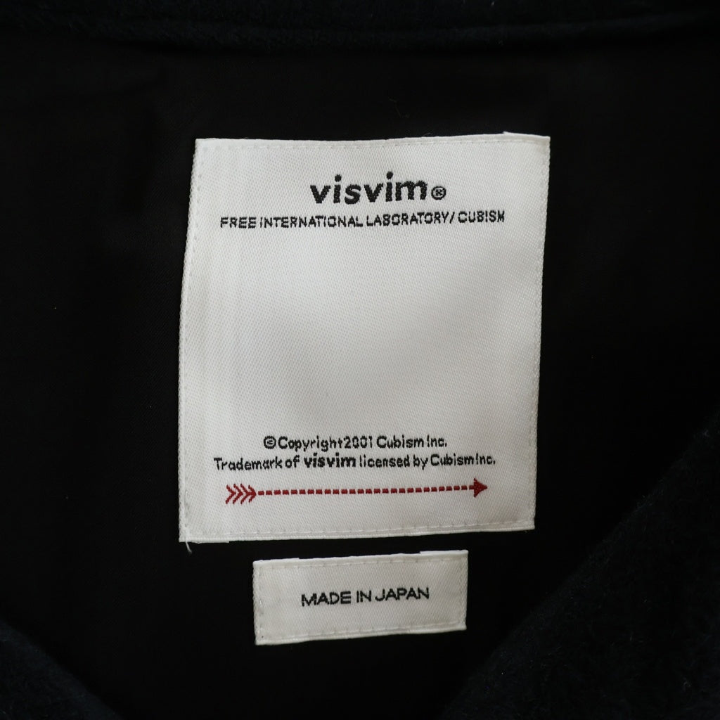 VISVIM(ヴィスヴィム) Norad Brushed Silk Jacket タイガー刺繍 ブラッシュド シルクブルゾンジャケット ブラック 0125205013006