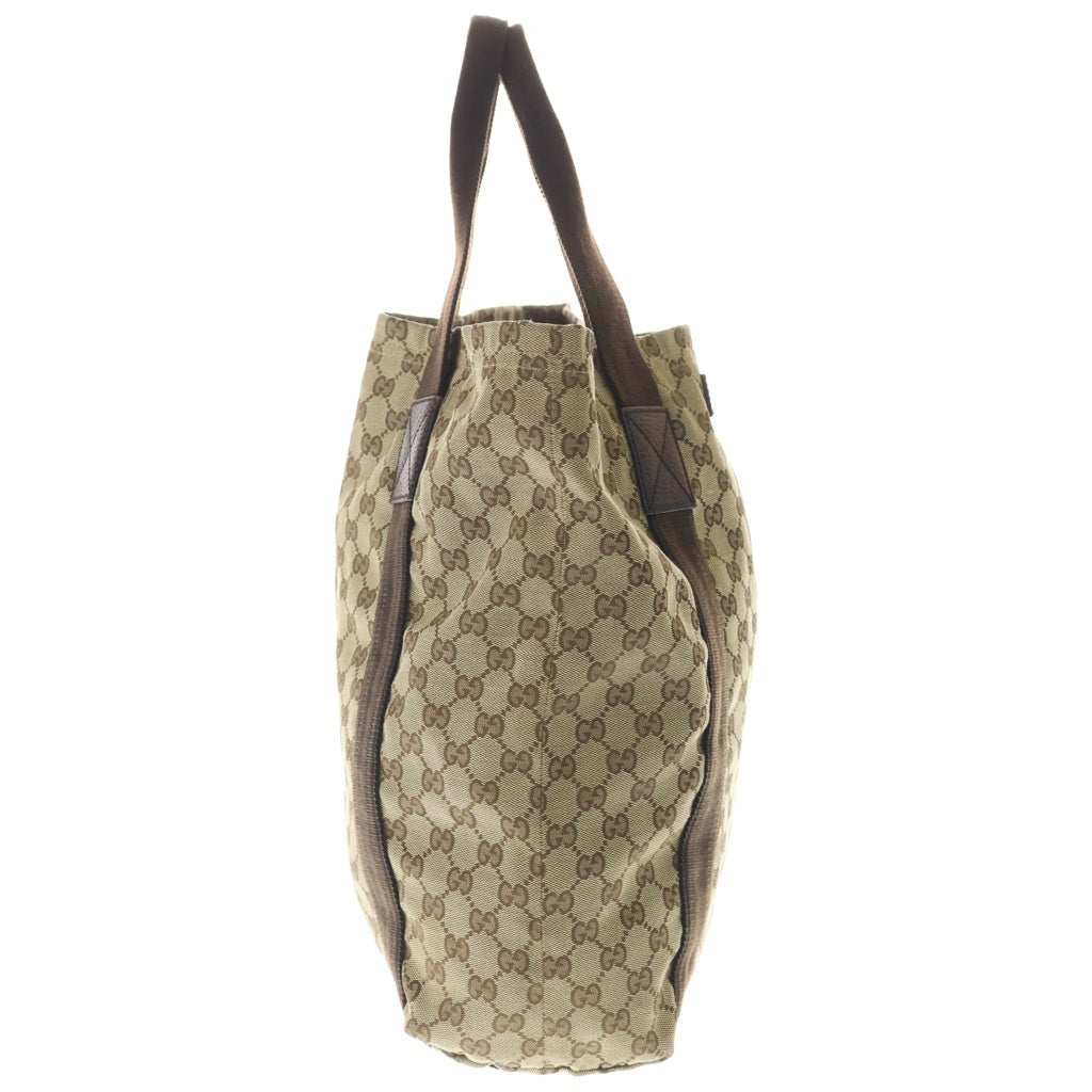GUCCI(グッチ) GGキャンバス 総柄ハンドトートバッグ ブラウン 189669 レディース
